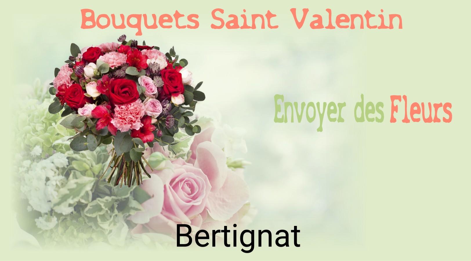 Roses de Saint-Valentin livrées à Bertignat